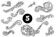 Vintage frames and elements. Big set, a Pattern Graphic by ZotovShop (Thumbnail 6 of 12)