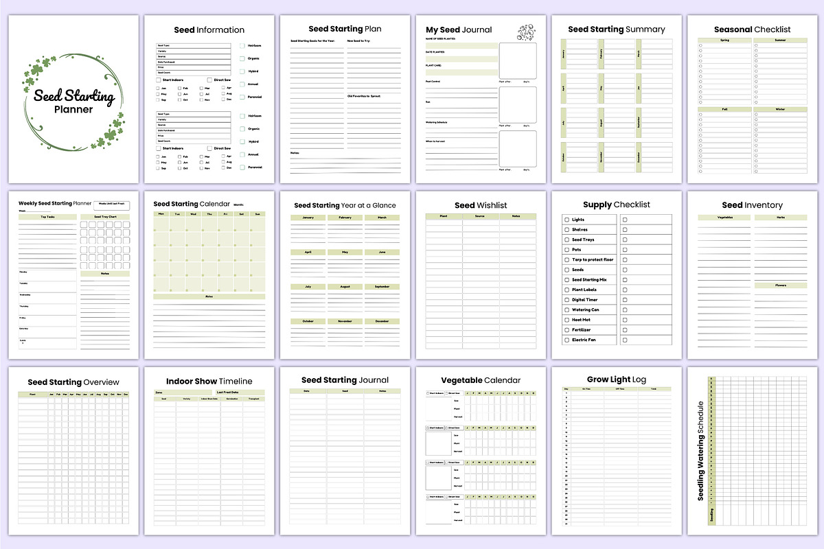 2025 Garden Planner Bundle Canva Kdp, a Stationery Template by Mustafiz (Photo 6 of 7)