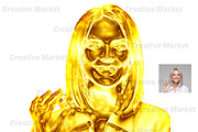 Gold Statue Photoshop Action, an Action Add-On by Studio Retouch (Thumbnail 7 of 10)