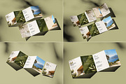 A4 Four Fold Flyer Mockup Bundle, a Books & Magazine Mockup by MockupShelf (Thumbnail 3 of 12)
