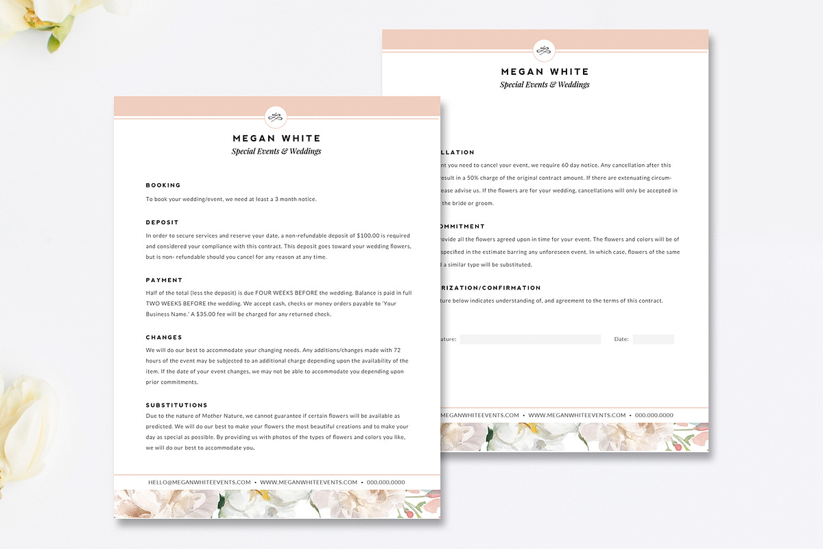Business Marketing Forms Bundle, a Stationery Template by Marham Labeling Co (Photo 2 of 6)