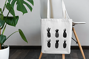 Hand drawn Pineapple Set, a Decorative Illustration by DikayaMiau (Thumbnail 7 of 7)