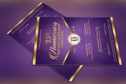 Wedding Anniversary Gala Flyer, an Invitation Template by Godserv Designs (Thumbnail 4 of 5)
