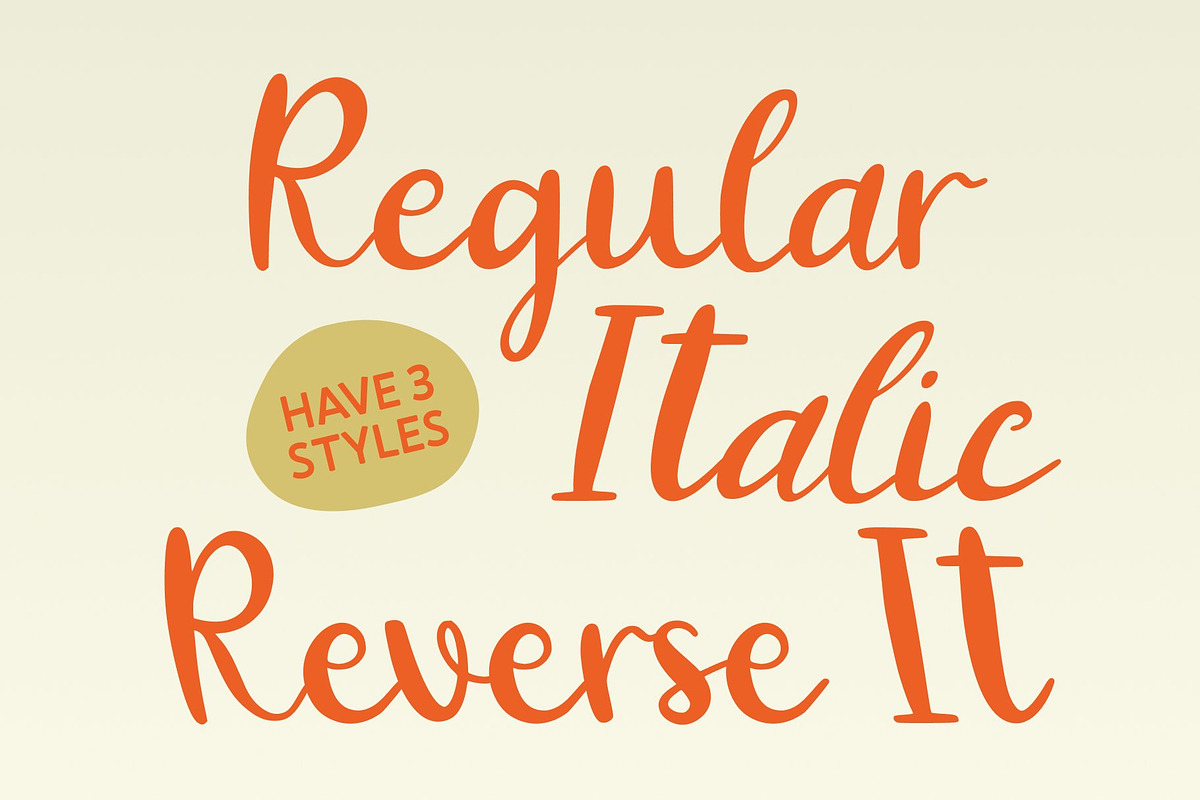 CS Ginger – Handwritten Script, a Script Font by Craft Supply Co. (Photo 4 of 8)