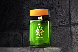 Luxury Perfume Mockup