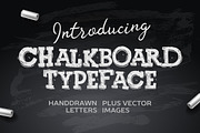 Chalkboard typeface, a Sans Serif Font by PREMIUMVECTOR (Thumbnail 1 of 4)
