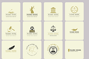 CANVA NOTARY LOGOS TEMPLATE, a Branding & Logo Template by Daring Digies (Thumbnail 3 of 6)