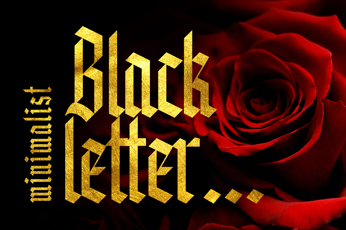 Knight Anomaly, a Blackletter Font by Arterfak Project (Photo 2 of 11)