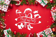 Beautiful Christmas Monogram, a Handwritten Font by Yoga Letter (Thumbnail 2 of 5)