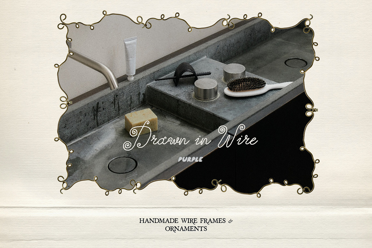 Drawn in Wire: Frames & Ornaments, an Object Graphic by Purple (Photo 2 of 11)