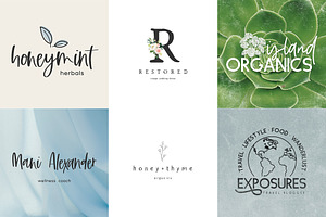 The Logo And Branding Font Bundle