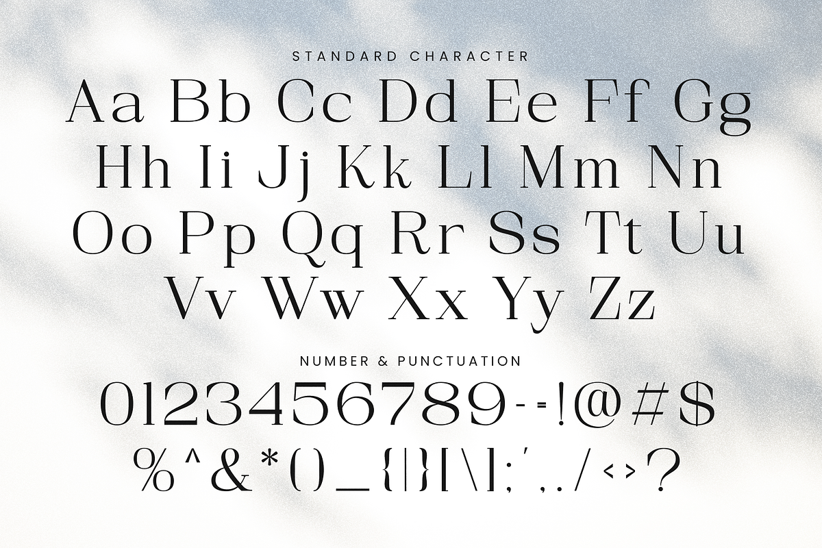 Arfide Mostera Aesthetic Serif Font, a Serif Font by Violet Natural (Photo 10 of 10)
