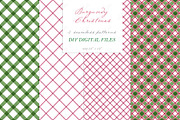 Christmas Burgundy Watercolor DIY, a Graphic by LABFcreations (Thumbnail 4 of 4)