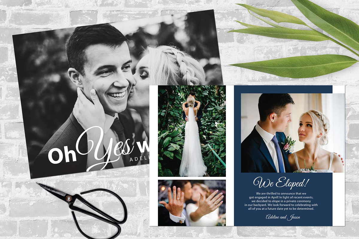 Oh Yes We Did Elopement E106, a Templates & Theme by Studio Forty Design (Photo 5 of 6)