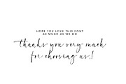 Amore Signature, a Script Font by Cititype (Thumbnail 19 of 19)
