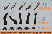 Assemble Your Own Spooky Tree Set, an Object Graphic by Designed by Monkeys (Thumbnail 2 of 5)
