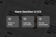 Financial Management Hero Header, an UI Kit Template by SquidPixey (Thumbnail 2 of 3)