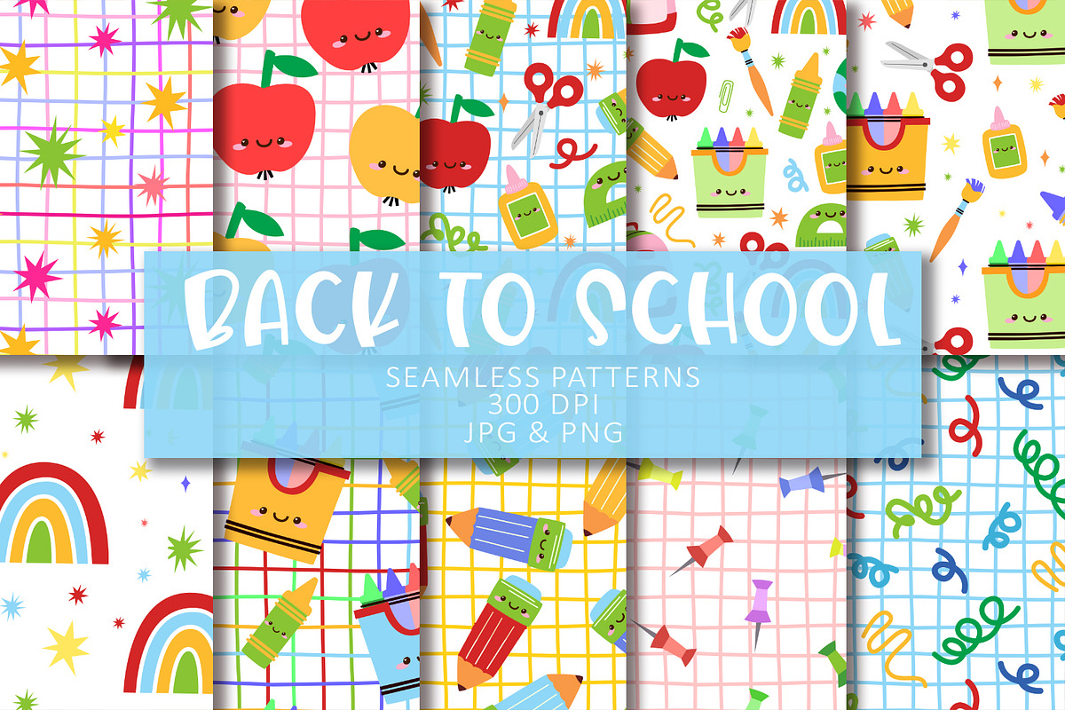 Back to School Pattern, a Pattern Graphic by the_myro (Photo 1 of 10)