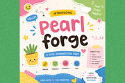 Pearl Forge, a Handwritten Font by Wow Magic (Thumbnail 4 of 4)