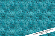 Teal Textures Seamless Digital Paper, a Pattern Graphic by Chromolume Studio (Thumbnail 11 of 28)