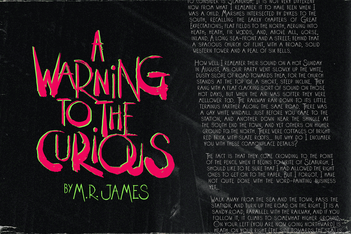 Outright Horror: Halloween Font, a Handwritten Font by Wingsart Studio (Photo 10 of 16)