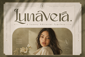 Lunavera - Luxury Serif Font