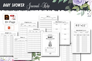 Baby Shower Planner, a Stationery Template by design_hut (Thumbnail 1 of 3)