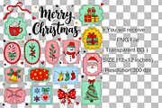 Preppy Christmas Coquette Png, a Graphic by Clipart Bloom (Thumbnail 2 of 2)
