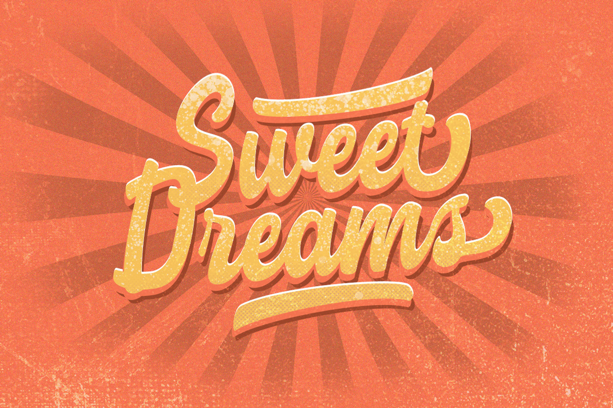 The Stumble - Retro Bold Script, a Script Font by Letterhend Studio (Photo 9 of 9)