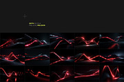 Neon Red Abstract Gradients, a Background Graphic by Milka (Thumbnail 6 of 10)