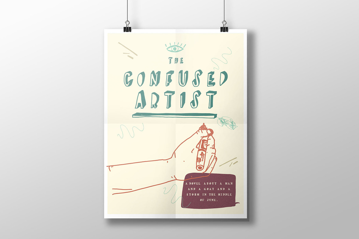 Cartagena Hand Drawn Font preview 8