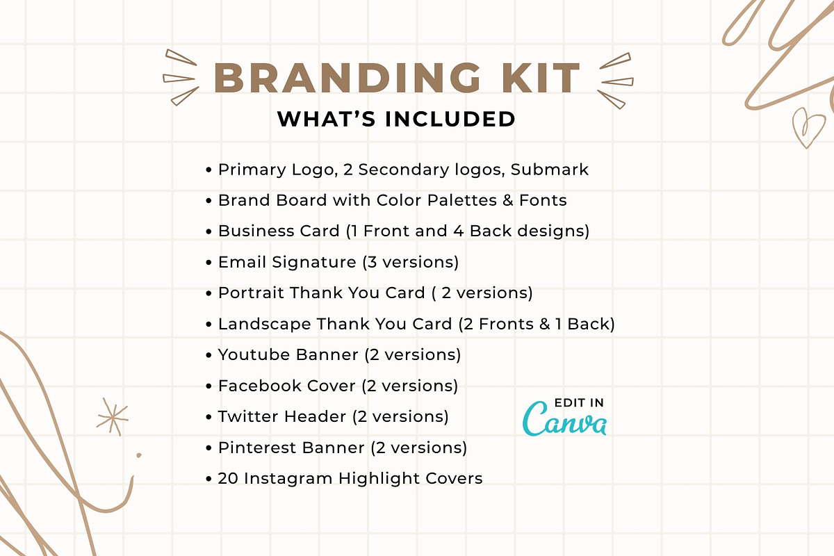 Cozy Branding Kit Canva Template, a Branding & Logo Template by Anna Design Studio (Photo 2 of 9)