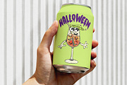 Cute Halloween Cocktail Clipart Set, an Illustration by Alina Sh (Thumbnail 8 of 8)