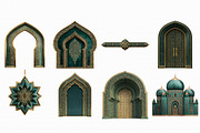 Watercolor Ramadan Clipart, an Illustration by Libby Wishes (Thumbnail 6 of 7)