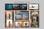 Analog Film Strip Frame Template, a Mockup by DesignerCandies (Thumbnail 2 of 13)
