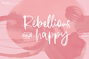 Bouncilla | Happy Brush Script Font, a Script Font by Ramona Schratt (Thumbnail 15 of 20)