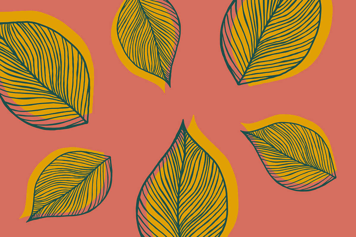 Vector Plant & Leaf Graphics, a Background Graphic by Dorey Kronick Art&Design (Photo 2 of 19)