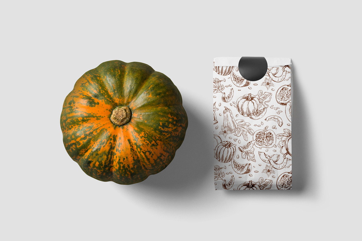 Pumpkins, autumn seamless patterns, a Pattern Graphic by Good Studio (Photo 8 of 9)