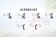 Monday Vacation | Script Font, a Handwritten Font by Scratchones (Thumbnail 8 of 9)