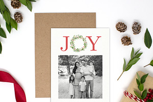 Christmas Card Template Bundle