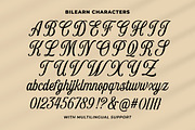 Bilearn Modern Script, a Script Font by Letterhend Studio (Thumbnail 3 of 9)