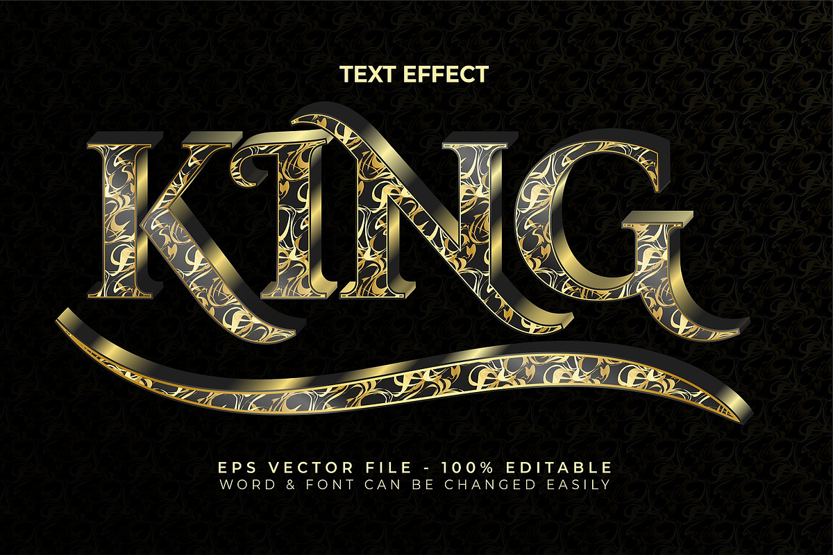 Gold Text Effect Style Collection, a Layer Style Add-On by Mockmenot (Photo 9 of 9)
