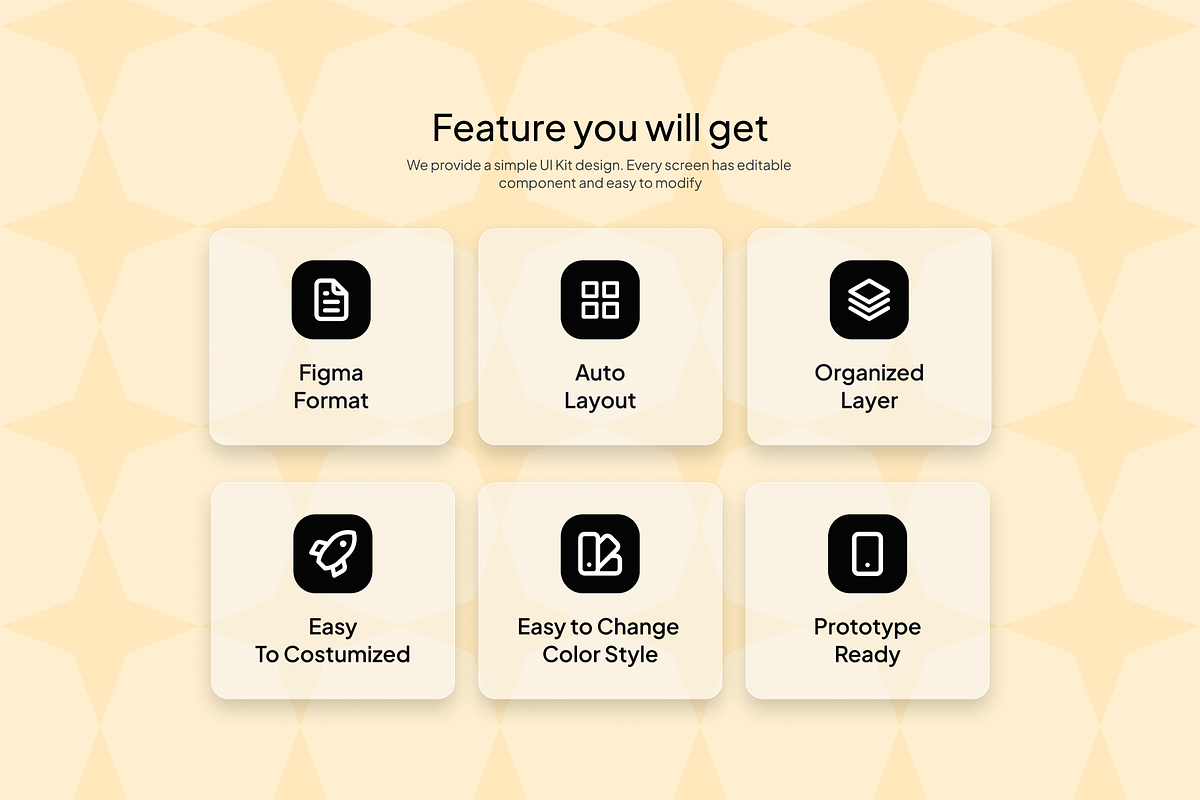 Delivory - Food Delivery App UI Kit, an UI Kit Template by restiyathena (Photo 3 of 6)