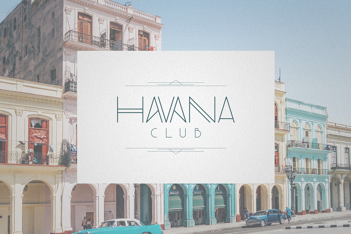 Monday Boulevard - Art Deco Typeface preview 4