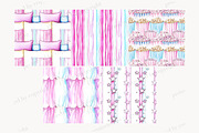Cozy Pajama Party Digital Paper Set, a Pattern Graphic by GlamArtZhanna (Thumbnail 4 of 4)