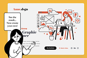 Character Set V01 Anne, an Illustration by Weirdsgn Store (Thumbnail 5 of 5)
