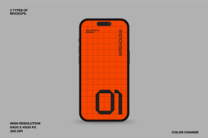 3 iPhone 14 Pro Mockups P.01