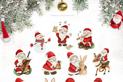 Christmas Tale. Watercolor set, an Illustration by JuliaBadeeva (Thumbnail 2 of 6)