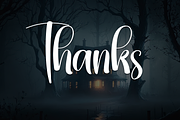 Haunted | Script Font, a Handwritten Font by Scratchones (Thumbnail 9 of 9)