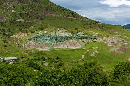 Beautiful mountain landscapes in Georgia, a Nature Photo by Photostock